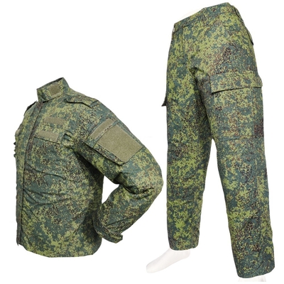 Qualität Militärkampf-Klagen-Riss-beständige Polyester-Baumwollrussische Tarnungs-Kampf-Uniform usine